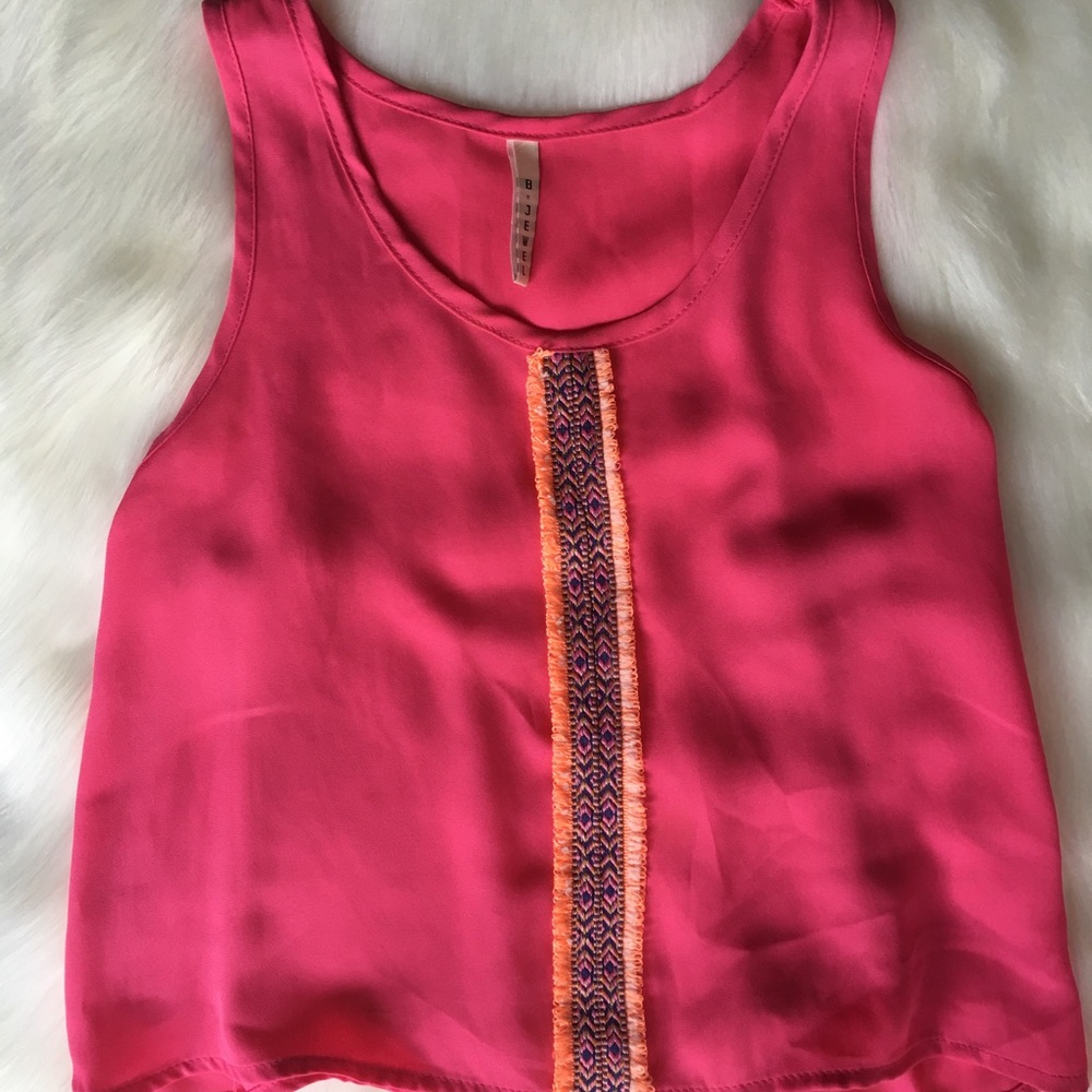 SALE! B Jewel Bright Pink Summer Top